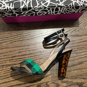 DVF Heels - super unique!